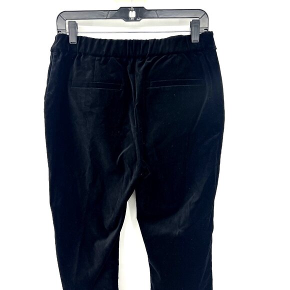 Garnet Hill Velvet Pull On Straight Leg Pants Womens Size 6 - Picture 6 of 7
